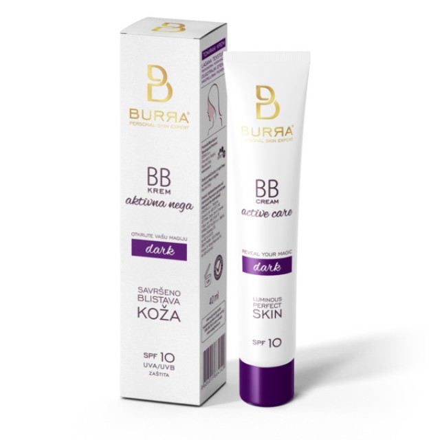 BURRA BB ACTIVE CARE TONIRANI KREM DARK - Online Apoteka BURRA BB ACTIVE CARE TONIRANI KREM DARK